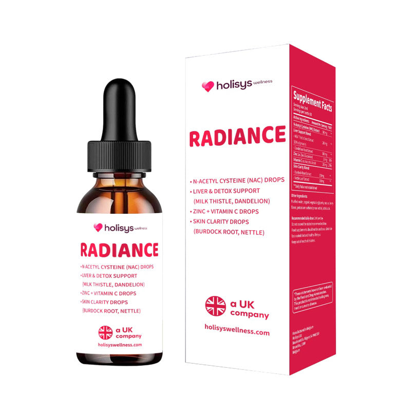 Holisys Free Wellness Drops – Core, Radiance & Vitalit