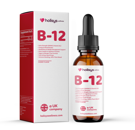 Holisys Vitamin B12 – Liquid Supplement Drops