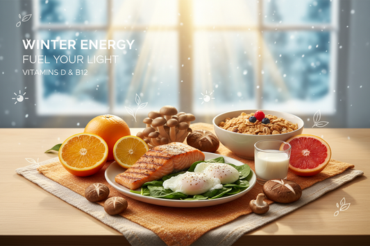 Winter Energy Levels: Why Vitamin D and B12 Matter More Than You Think - Our nutritionist breaks it down!