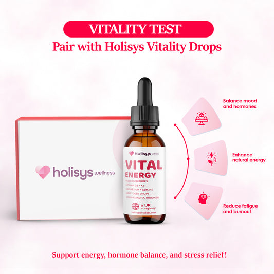 Holisys Test & Support Wellness Bundle  Intolerance Test + Targeted Drops