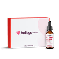 Holisys Vital Premium Sensitivity Bundle (Test + Energy & Stress Support Drops)