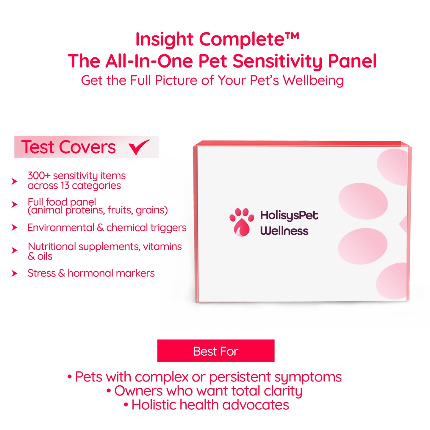 Insight Clear™️ – Environmental & Lifestyle Sensitivity Test